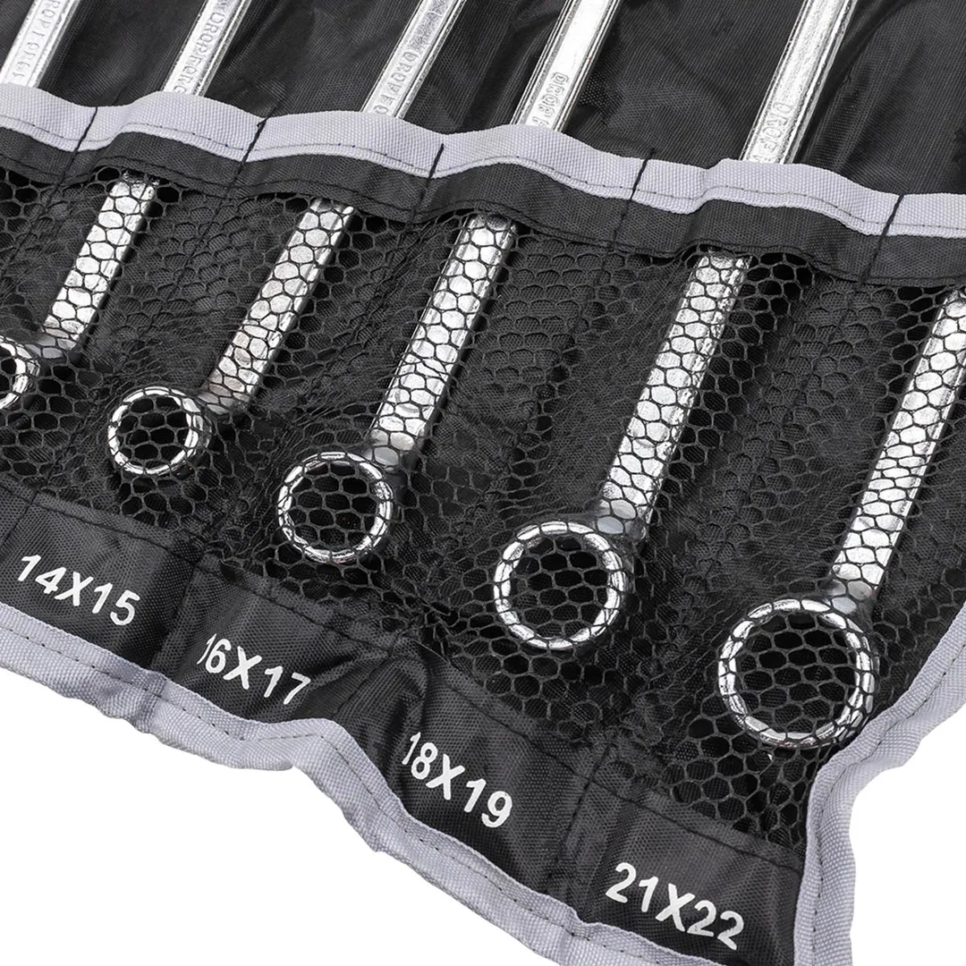 Набор накидных ключей, отогнутых на 75° 6х7-21х22 мм 8 пр SIGMATOOL Sigmatool-5088P