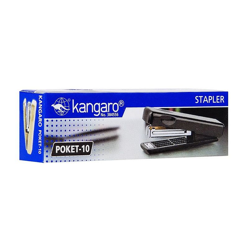 Скобосшиватель "Poket 10", №10, 10 листов, ассорти
