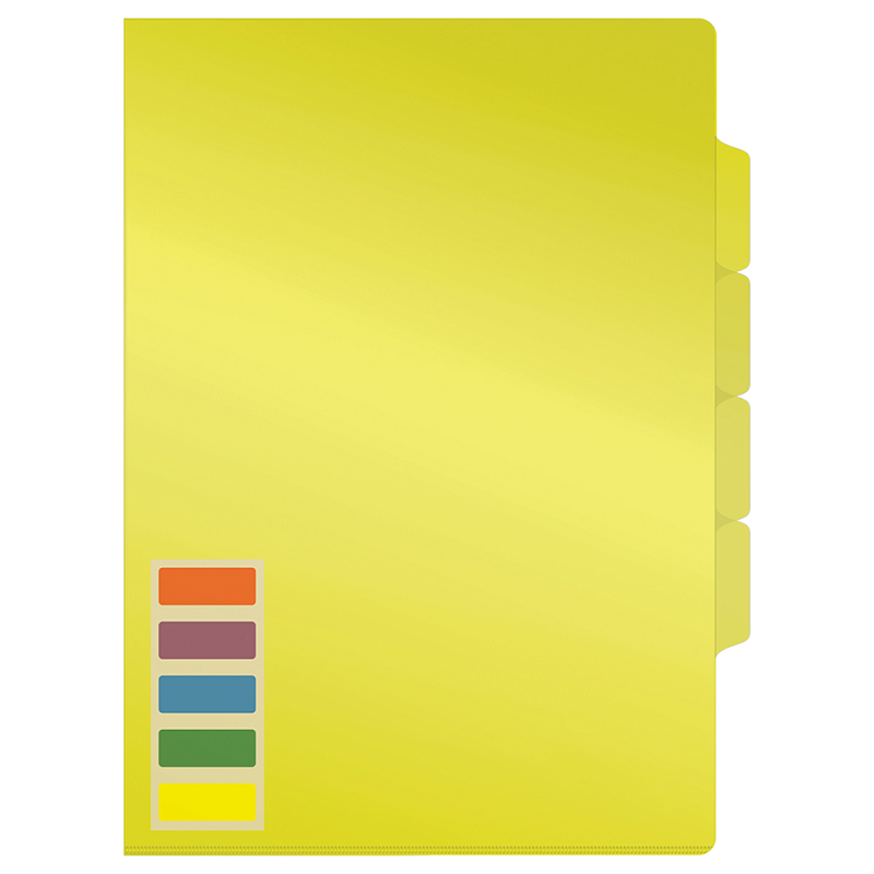 Папка-уголок "Стамм", А4, 150 мк, ассорти