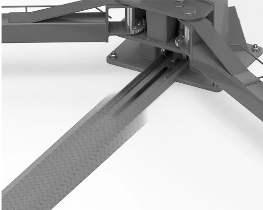 Подъемник двухстоечный электрогидравлический с асимметричными лапами г/п 4.0 т HorexHL-4.0BZ-A