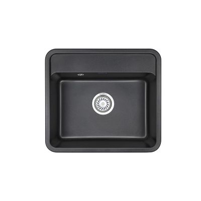 Мойка кварцевая, прямоугольная, ST-5601, 560*500мм, черный, Granula 106498