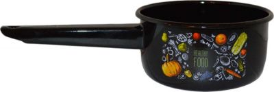 Ковш эмал Healthy food 1,0л ТМ Appetite Стальэмаль 1с22с_HF