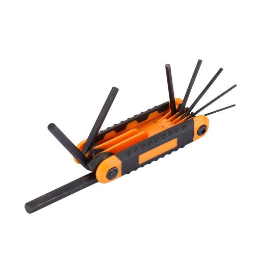 Набор складных шестигранных ключей HT07 8 в 1 DEKO 065-0588