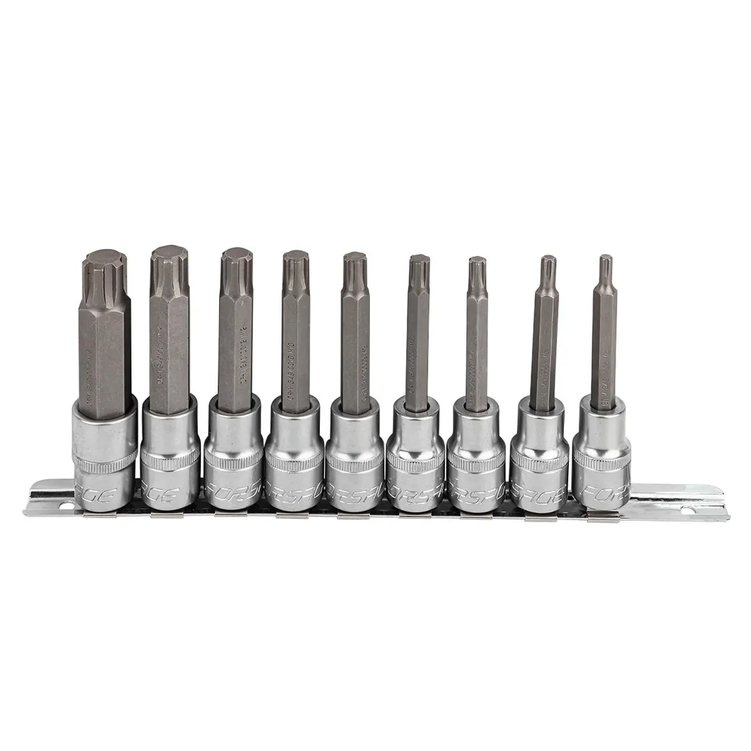 Набор головок-бит Ribe 1/2'' 9 пр. Forsage F-40915L