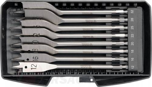 Набор сверл перьевых по дереву 12-32 мм 8 шт. Yato YT-3259