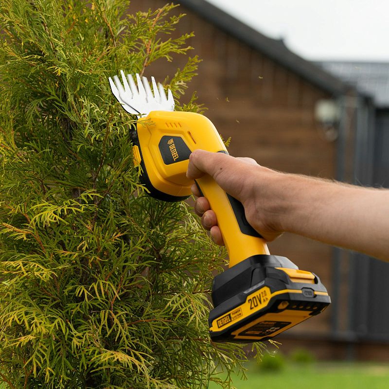 Ножницы-кусторез аккумуляторные GS-20, Li-Ion, 20 В Denzel 59432