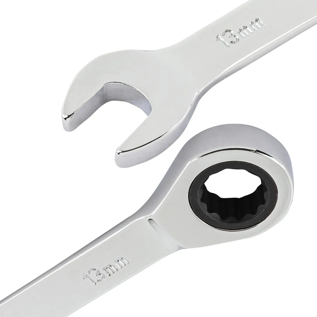 Набор ключей комбинированных 27 пр. 6-28, 30, 32 мм, ключи трещоточные 10, 13 мм Forsage F-5149R