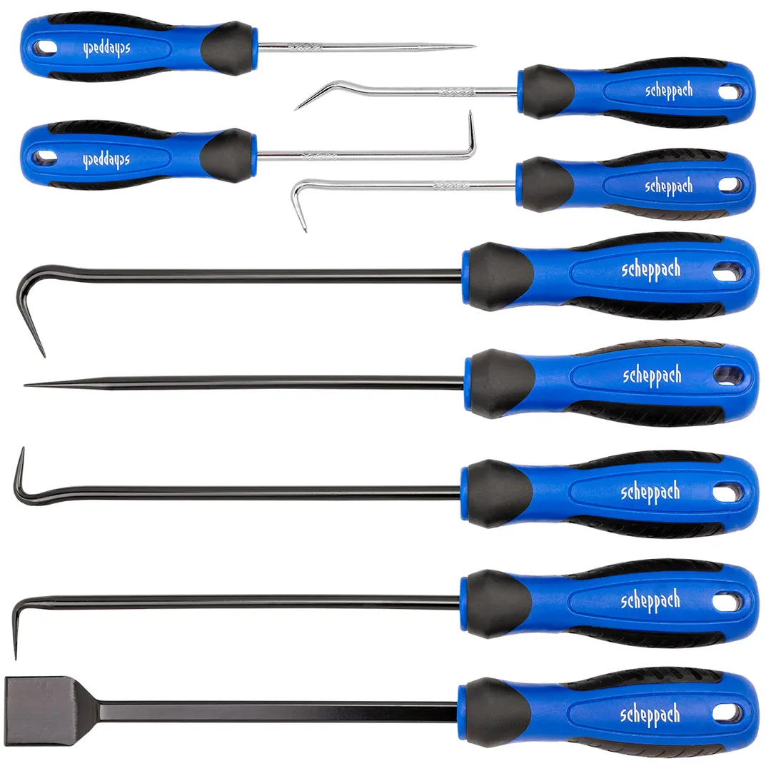 Набор съемников (крючков) для демонтажа сальников 9 пр Scheppach Sch-909U1B