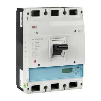 Автоматический выключатель AV POWER-4/3 1000А 100kA ETU6,0 EKF AVERES mccb-43-1000H-6.0-av