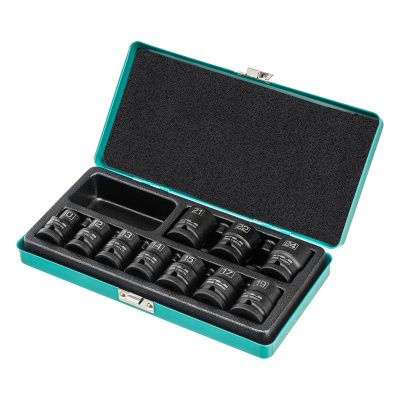 Набор 6-гр. ударных торцевых головок 1/2'' 10-24 мм. 10 пр. Stels 13997