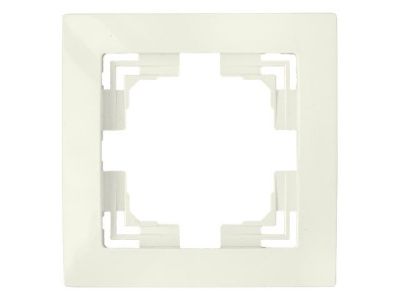 Рамка 1-местная бежевая, Уют, Bylectrica ЮЛИГ.735212.275-40бе