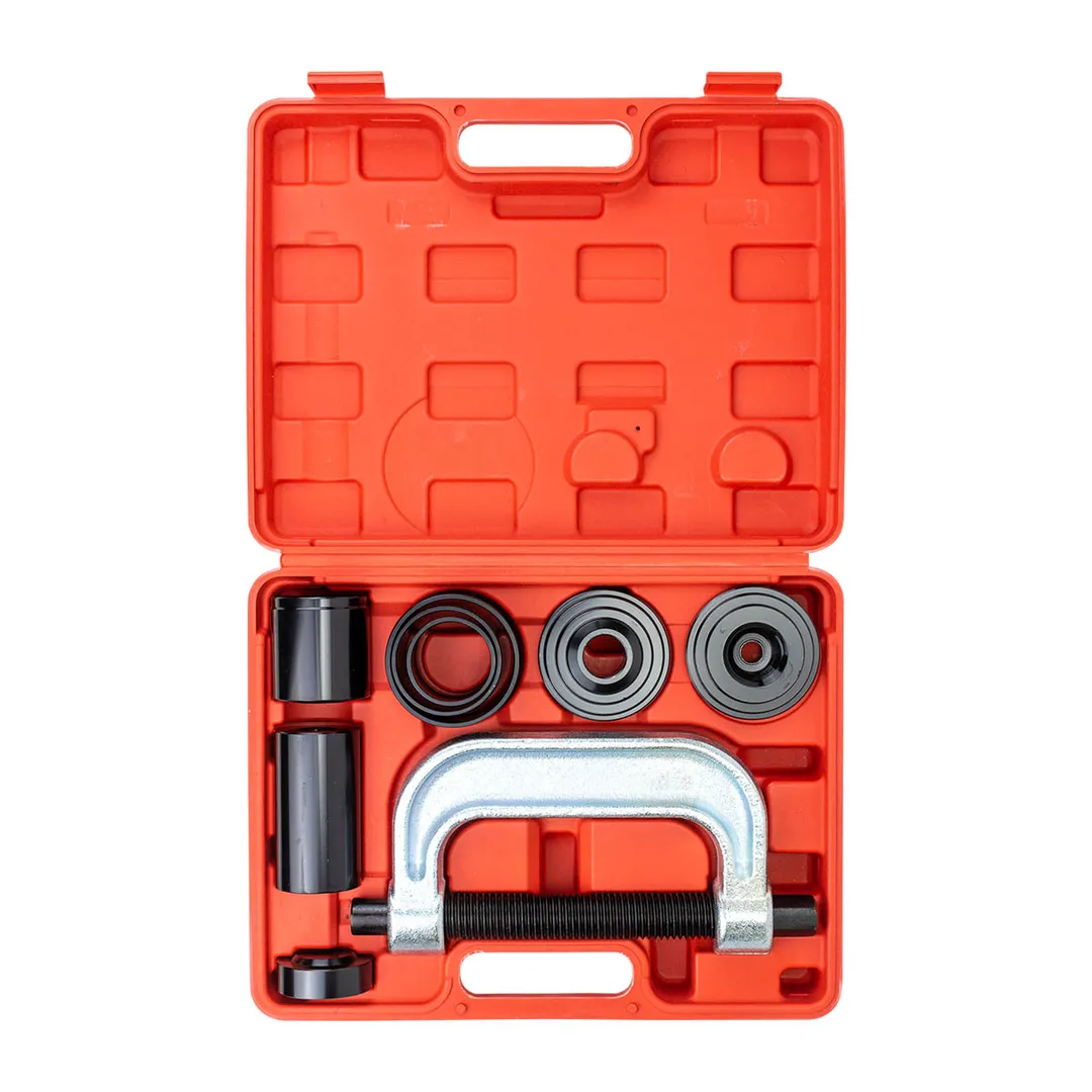 Набор инструментов для снятия и установки шаровых опор, подшипников, сайлентблоков 10 пр., в кейсе ForceKraft FK-909T2