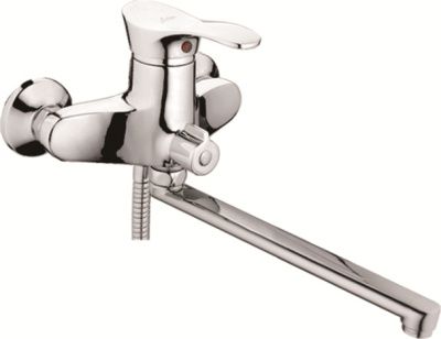 Смеситель для ванны, цинк, хром Ledeme L2202B-01