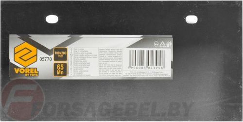 Лезвие запасное к скребку для бетонного пола 100х200 мм Vorel 05770