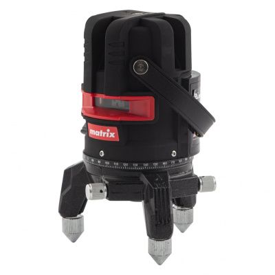 Лазерный уровень ML 05 Red, 20 м, 635 нм, резьба 5/8'' Matrix 35066