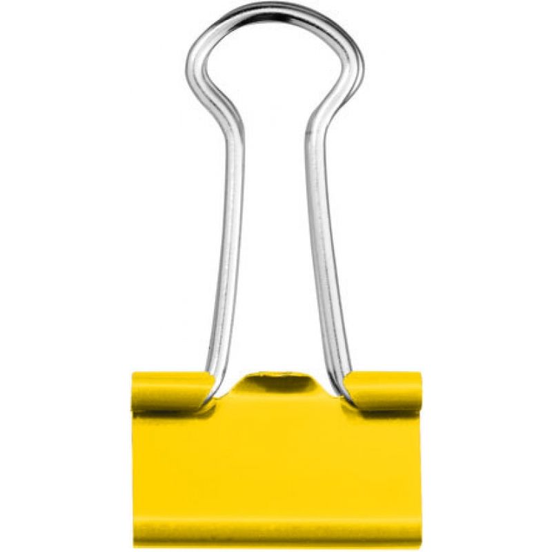 Зажим для бумаги цветной Maped, 19 мм, 10 шт, ассорти