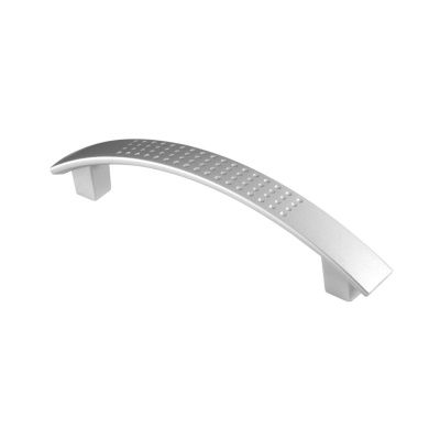 Ручка меб. скоба пластик. PS06/C6 96 металлик AKS 58743