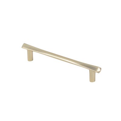 Ручка меб. скоба мет. MARGARITA 128 брашированное золото AKS 104221