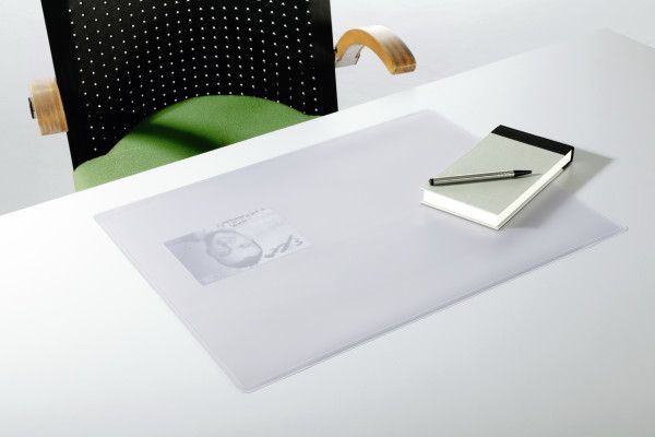 Бювар прозрачный "Duraglas", 50x65 см, прозрачный