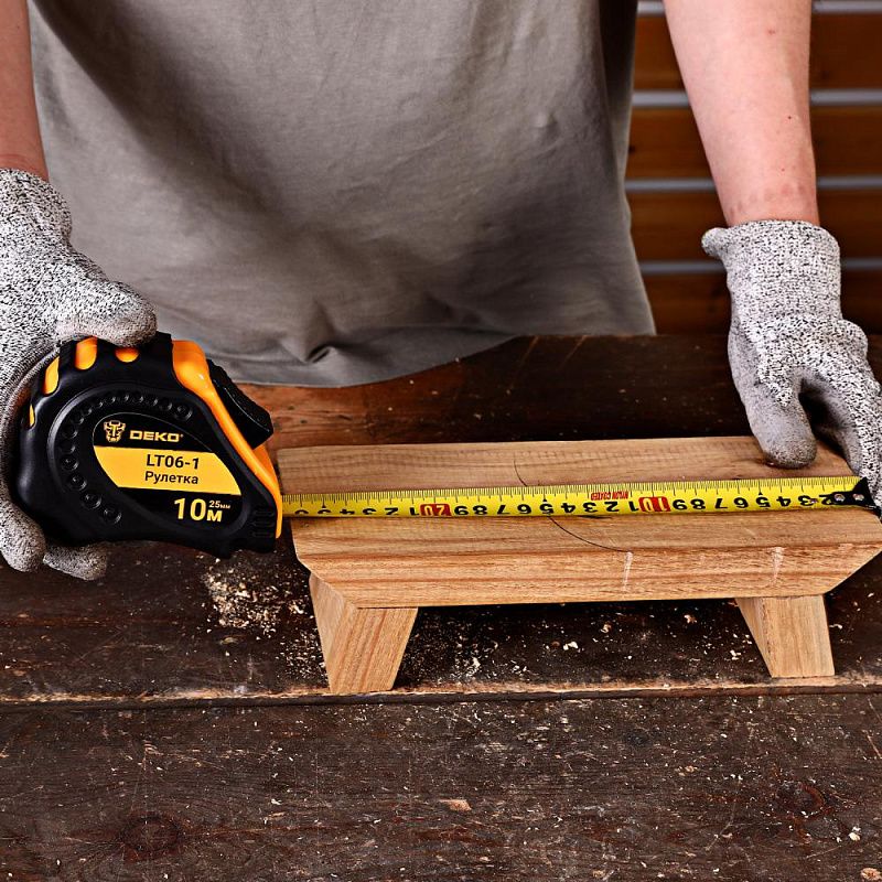 Рулетка 10м LT06-1 DEKO 083-2056