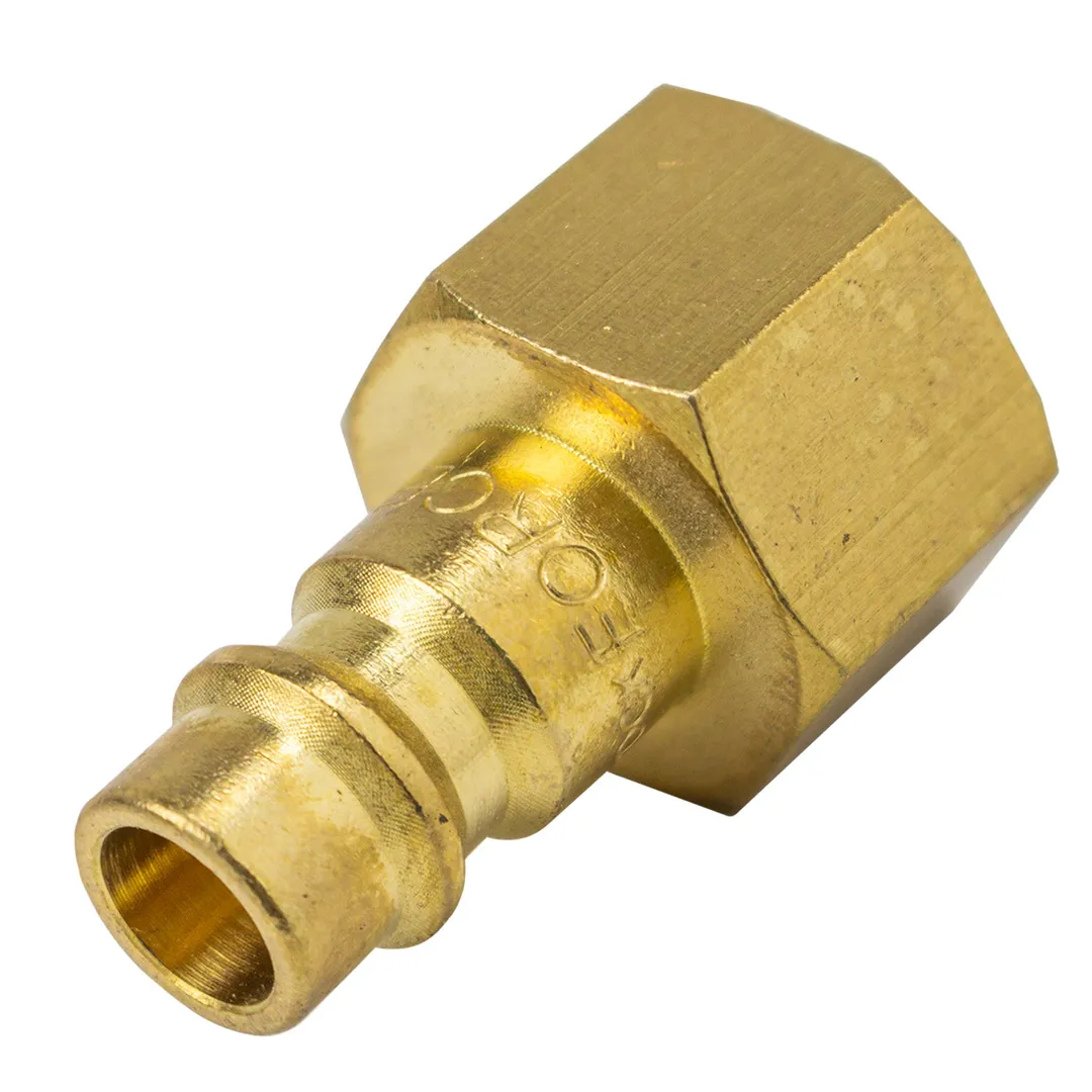 Пневматический быстроразъем "папа"-внутр. резьба 1/4", в пластиковом держателе RockForce RF-SE2-2PF