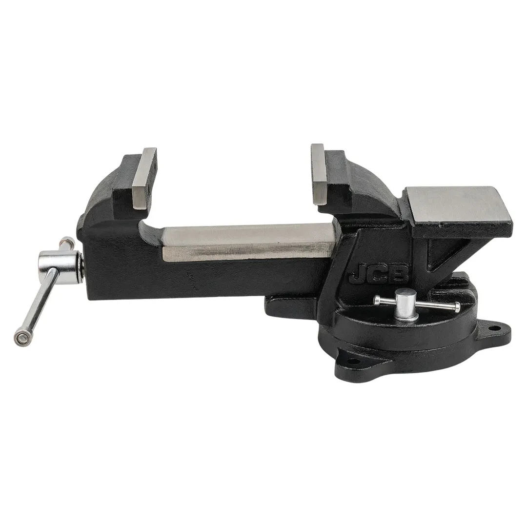 Тиски стальные поворотные с наковальней 100 мм JCB JCB-6540104