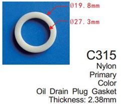 Клипса для крепления внутренней обшивки а/м универсальная пластиковая, 100 шт Forsage C0315(universal)