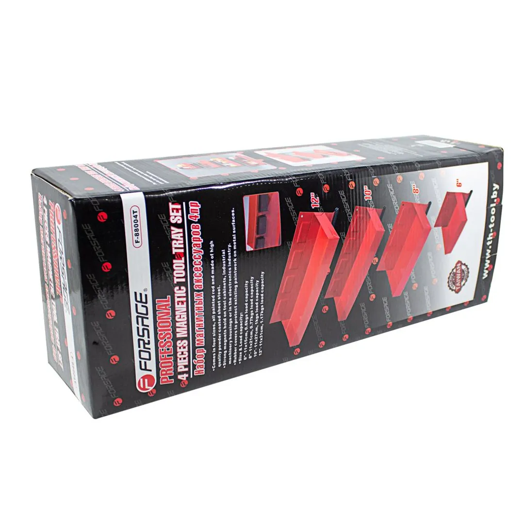 Набор магнитных лотков 4 пр. Forsage F-88004T