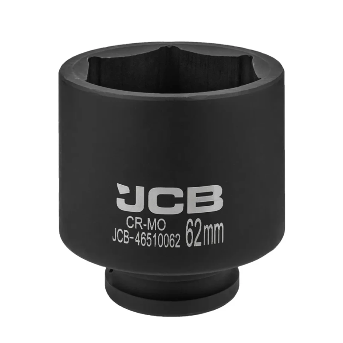 Головка ударная глубокая 62 мм 3/4'' 6-гр JCB JCB-46510062