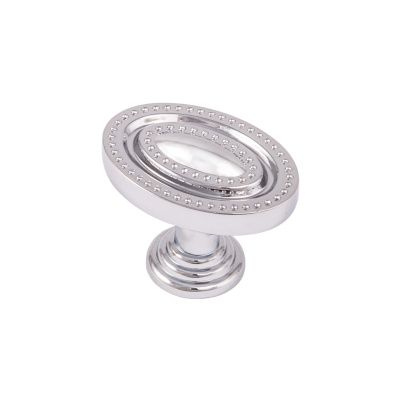 Ручка меб. кнопка мет. Point хром AKS 63404