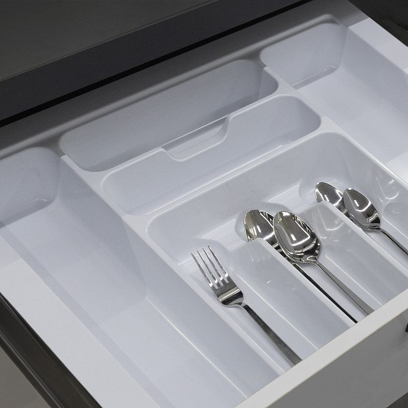Лоток для столовых приборов 500 BASIC 435*485, белый AKS 113751