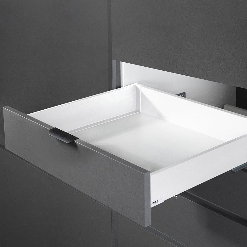 Система ящиков Evolution L-450 h84 белый SOFT CLOSE ДСП16мм SLIMBOX EVOLUTION 117782