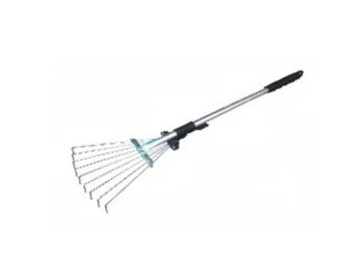 Грабли веерные раздвижные малые "Лидер" с мет. Черенком ХОЗЛИДЕР 101371