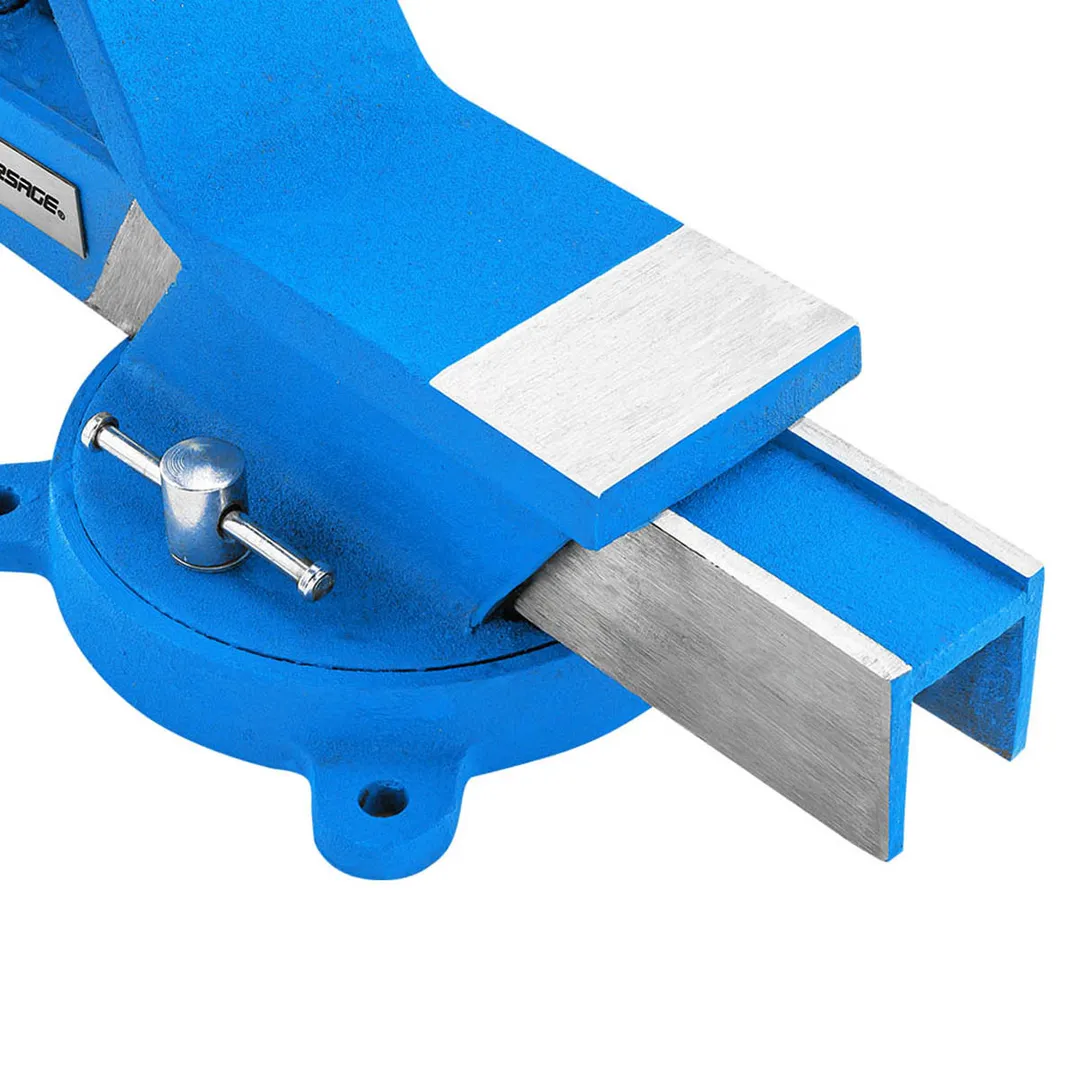 Тиски стальные поворотные с наковальней 200 мм Forsage F-6540808