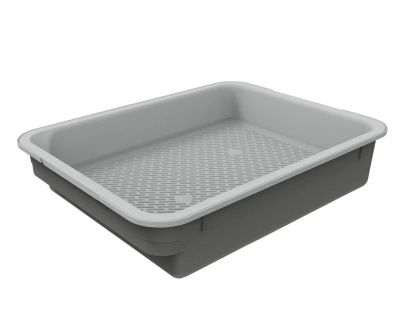 Лоток для кошачьего туалета с сеткой Lapki Полимербыт 4396900