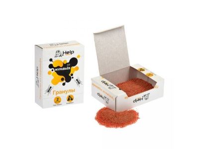Отрава от муравьев, гранулы), 80 гр HELP 80277