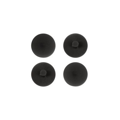 Заглушка пластик к эксцентрику чёрный, 01, упак.-40шт., PL 39293