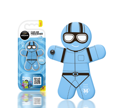 Освежитель воздуха Manny Fresh Linen Aroma Car 83138