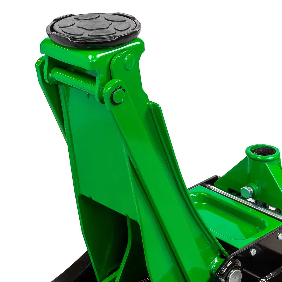 Домкрат подкатной гидравлический 3,5 т, 80-495 мм, двухпоршневой с резиновой накладкой RockForce RF-T830018Z MST