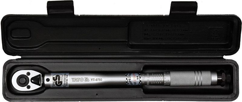 Ключ динамометрический 3/8'' 342-360 мм. 20-110Nm Yato YT-0750