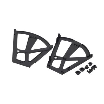 Крепление в шкаф для обуви двухрядное, черный РП PL 90989