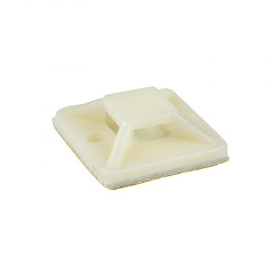 Площадка самоклеящаяся (20х20мм,) белая (20шт,) EKF PROxima plc-20x20-r