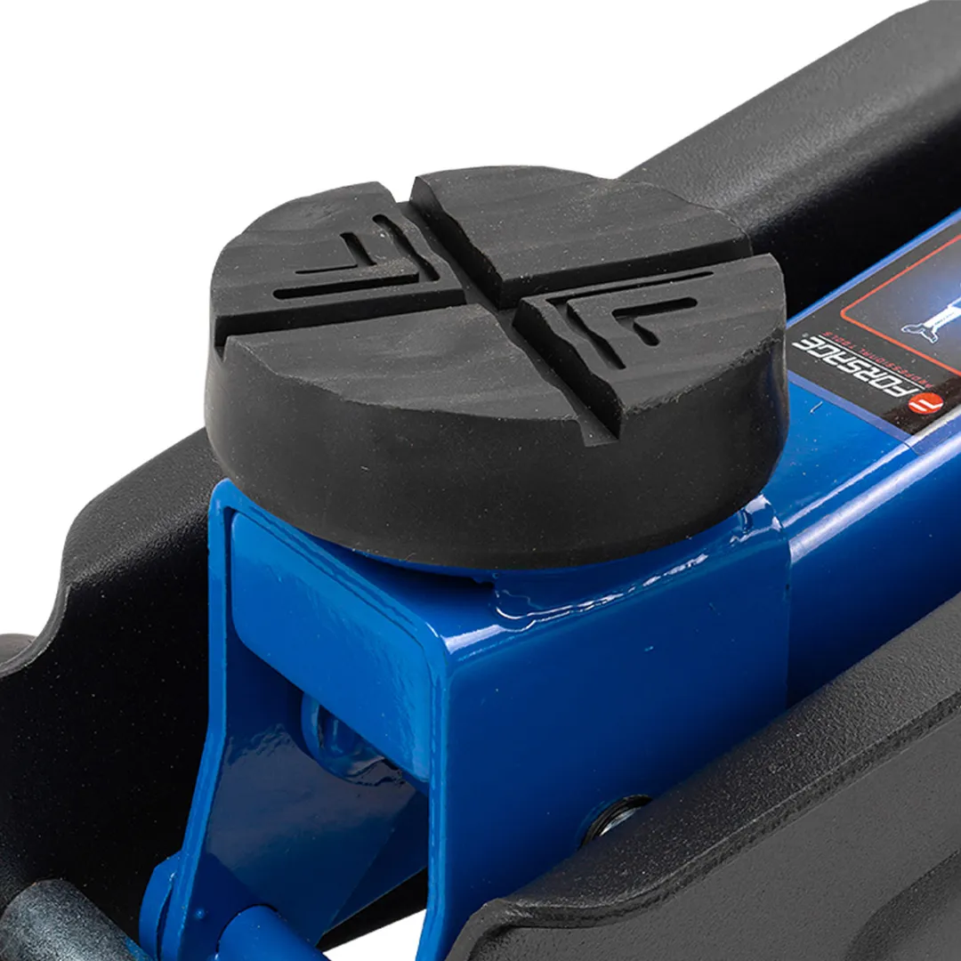 Домкрат подкатной 2 т, 135-385 мм, гидравлический с резиновой накладкой Forsage F-TH22001CB