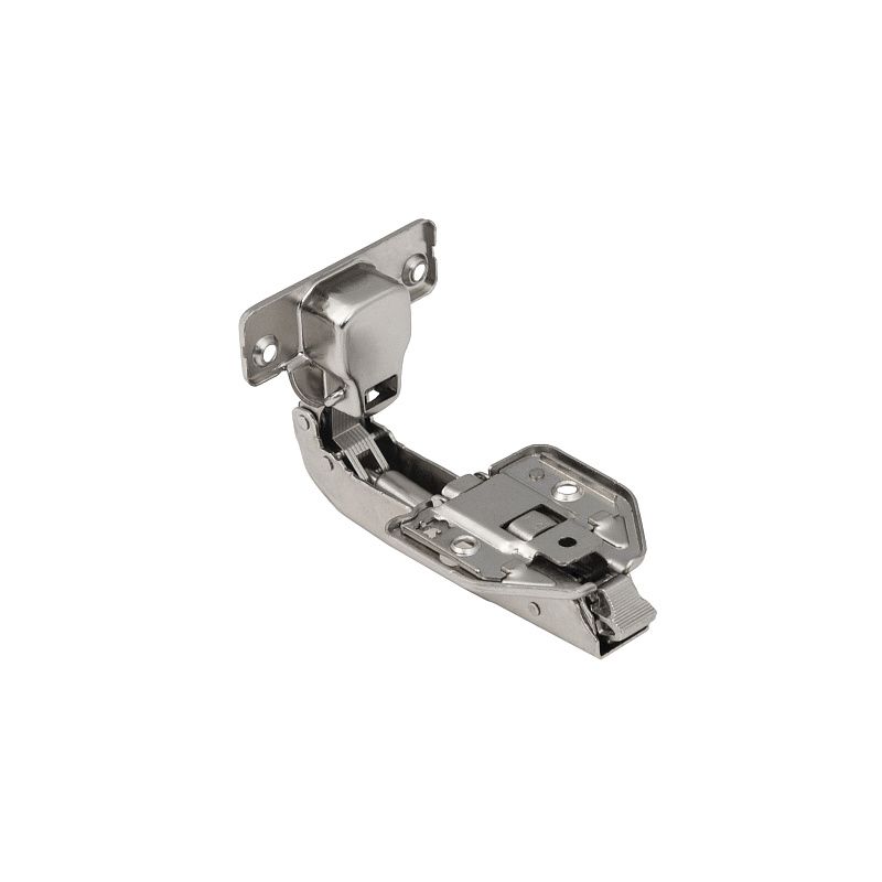 Петля под фальшпанель 90° с доводчиком 48мм h2 clip-on 3D, саморезы, заглушки, AKS PLUS 117004