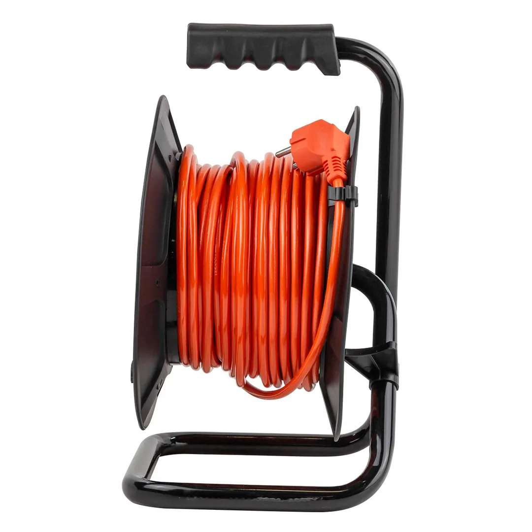 Удлинитель на катушке с розетками 20 м, 220В Forsage F-1604-20