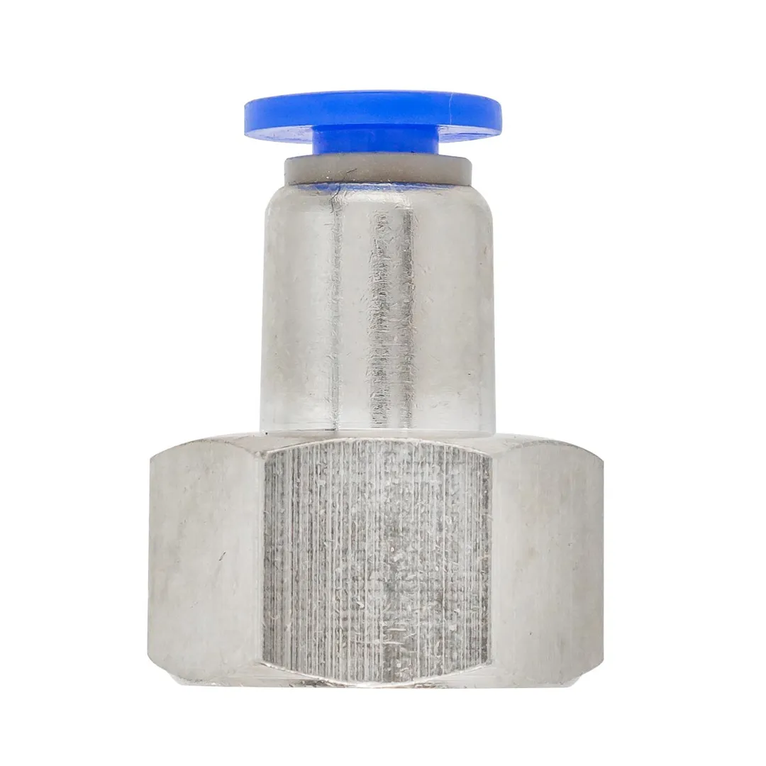 Фитинг для пластиковых трубок 4 мм-внутренняя резьба 1/4'' RockForce RF-SPCF04-02