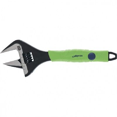 Разводной ключ 200 мм. тонкие губки, фосфатированый СИБРТЕХ 15534