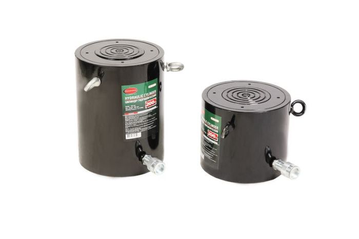 Цилиндр гидравлический 200 т, ход штока 50 мм, длина общая 185 мм,давление 742 bar RockForce RF-1310-1