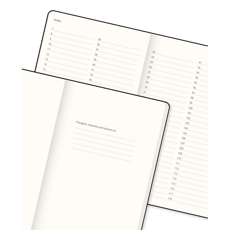 Блокнот "Lace beetle", А5, 96 листов, линейка, оранжевый