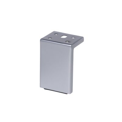 Опора мебельная мет. WALL h120 матовый хром AKS 113007